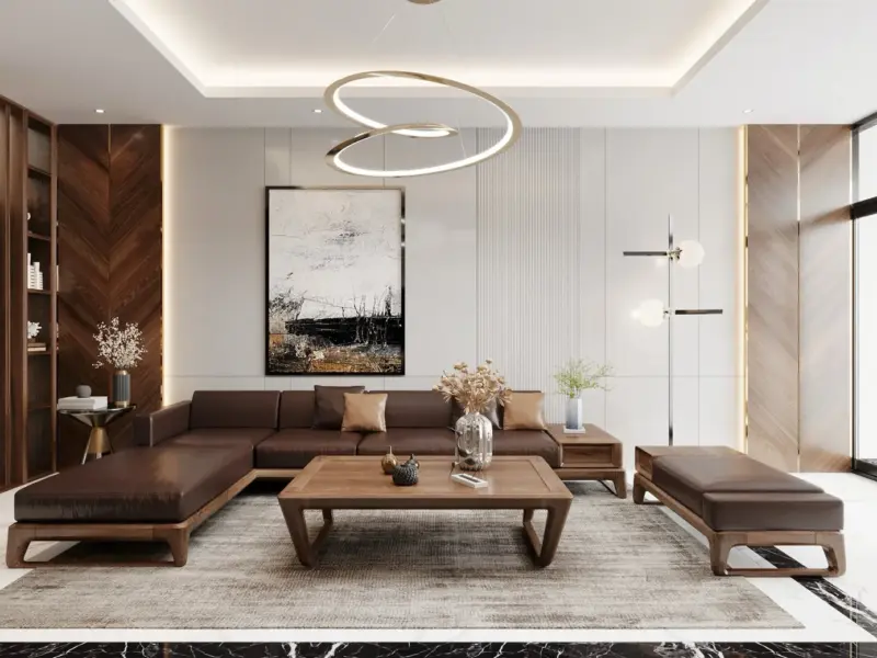 Thiết kế nội thất nhà chị Hương – Nghĩa Hưng, Nam Định: từ bản 3D đến thực tế